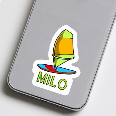 Milo Sticker Windsurf Board Laptop Image