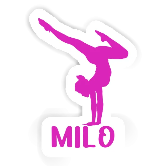 Sticker Milo Yoga Woman Image