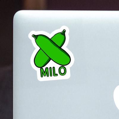 Sticker Zucchini Milo Laptop Image