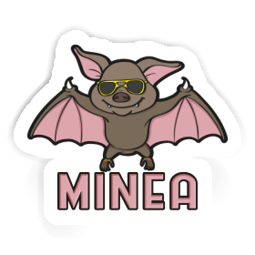 Fledermaus Sticker Minea Image