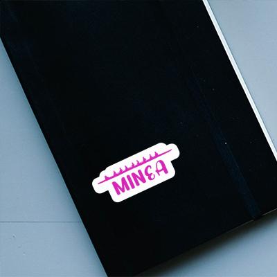 Minea Sticker Rowboat Notebook Minea Sticker Rowboat Gift package Image