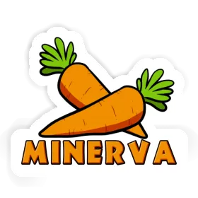 Minerva Sticker Carrot Image