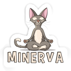 Sticker Minerva Katze Image