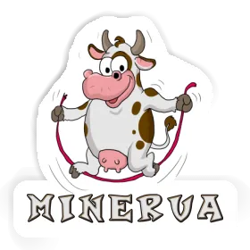 Sticker Cow Minerva Image
