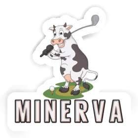 Minerva Aufkleber Golfkuh Image