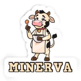 Sticker Cow Minerva Image