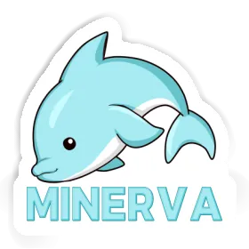 Minerva Aufkleber Delphin Image
