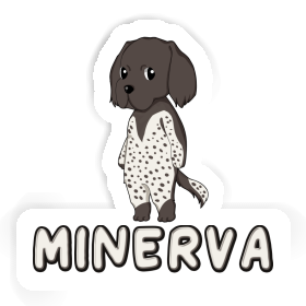 Minerva Sticker Small Munsterlander Image