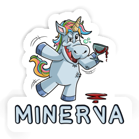 Weinhorn Sticker Minerva Image
