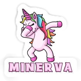 Einhorn Sticker Minerva Image
