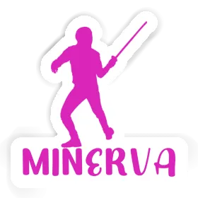 Sticker Fencer Minerva Image
