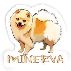 German Spitz Sticker Minerva Image