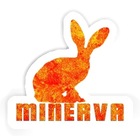 Sticker Minerva Rabbit Image