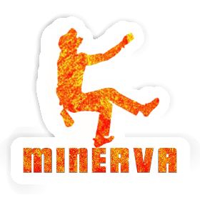 Kletterer Sticker Minerva Image