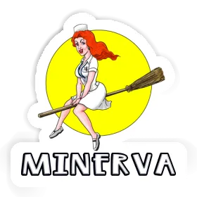 Sticker Krankenschester Minerva Image
