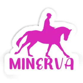 Minerva Aufkleber Reiterin Image