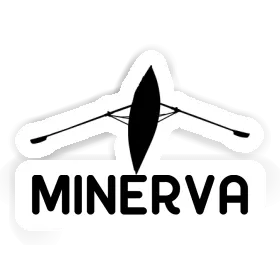 Rowboat Sticker Minerva Image