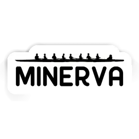 Rowboat Sticker Minerva Image