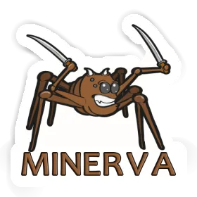 Fighting Spider Sticker Minerva Image
