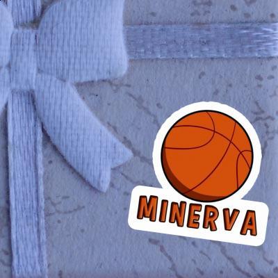Sticker Minerva Basketball Ball Notebook Image