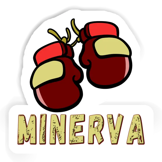 Sticker Minerva Boxing Glove Notebook Sticker Minerva Boxing Glove Gift package Image