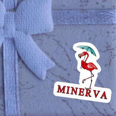 Minerva Sticker Flamingo Gift package Image