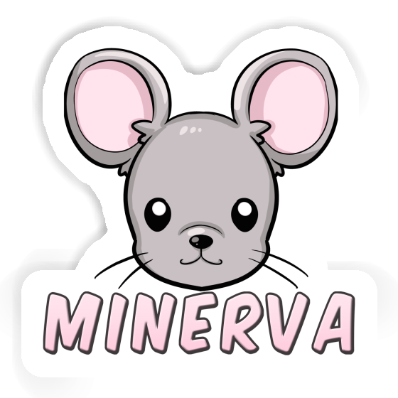 Maus Aufkleber Minerva Maus Aufkleber Minerva Image
