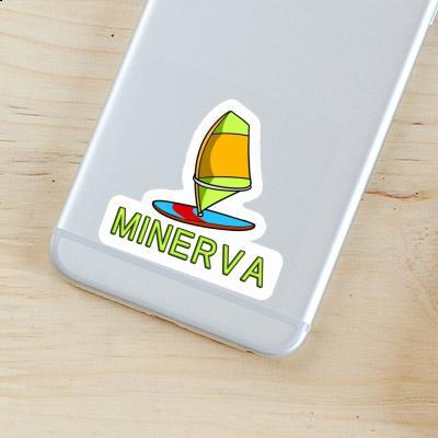 Aufkleber Windsurfbrett Minerva Laptop Aufkleber Windsurfbrett Minerva Laptop Image