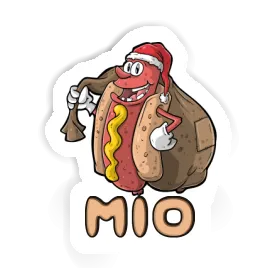 Mio Autocollant Hot-Dog Image