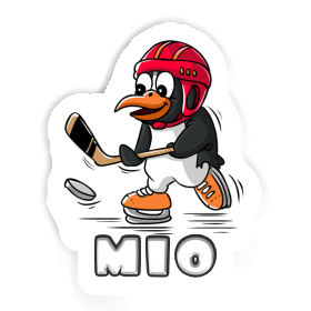 Ice Hockey Penguin Sticker Mio Image