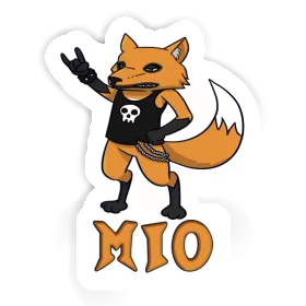 Mio Autocollant Renard Image