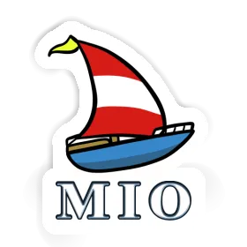 Sticker Mio Sailboat Image