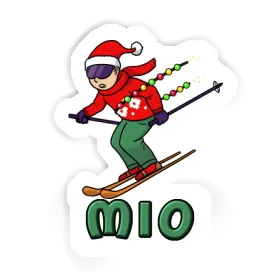 Sticker Skier Mio Image