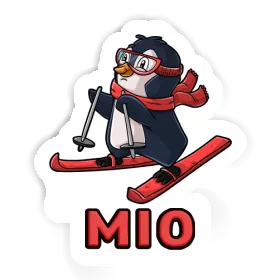 Sticker Skier Mio Image