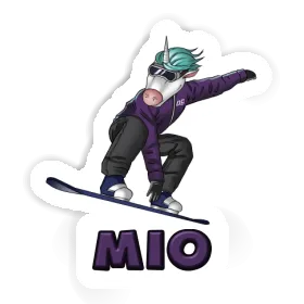 Snowboardeuse Autocollant Mio Image