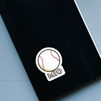 Sticker Baseball Ball Mio Gift package Image