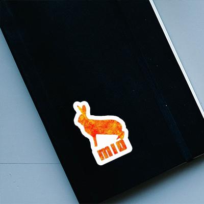 Sticker Rabbit Mio Notebook Image