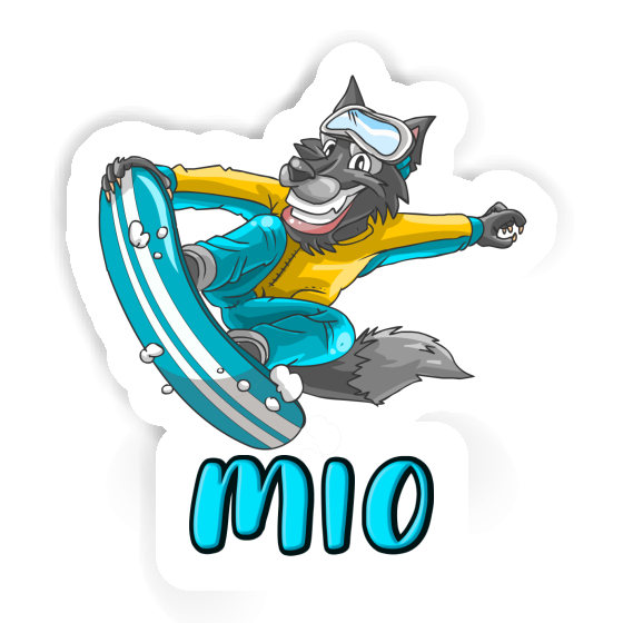 Sticker Snowboarder Mio Sticker Snowboarder Mio Image