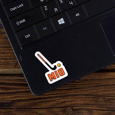 Floorball Stick Sticker Mio Notebook Floorball Stick Sticker Mio Notebook Image