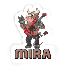 Rocking Bull Sticker Mira Image