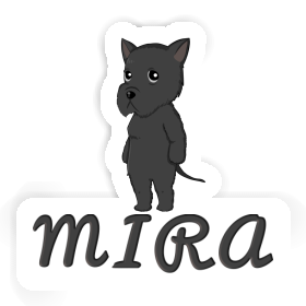 Sticker Mira Giant Schnauzer Image