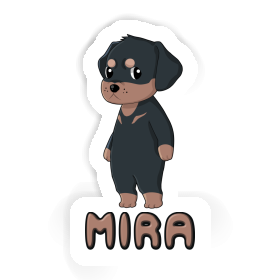 Rottweiler Sticker Mira Image