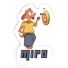 Sticker Darts Player Mira Image