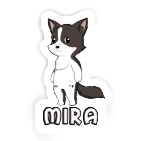 Mira Autocollant Collie border Image