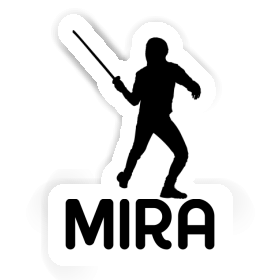 Sticker Fencer Mira Image