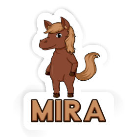 Sticker Pferd Mira Image