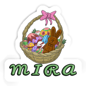 Sticker Easter basket Mira Image