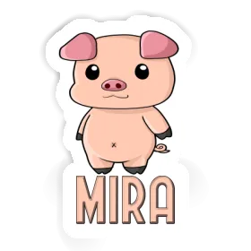 Sticker Pigg Mira Image