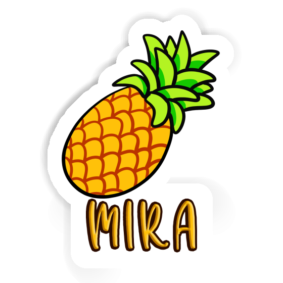 Sticker Pineapple Mira Notebook Image