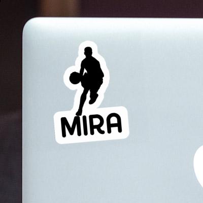 Sticker Mira Basketball Player Laptop Image